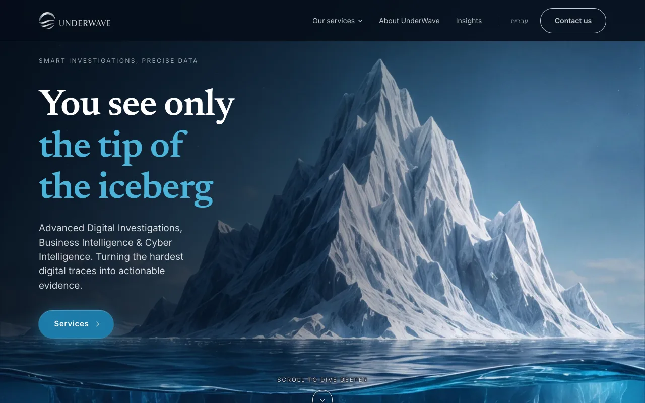 UnderWave, corporate intelligence firm