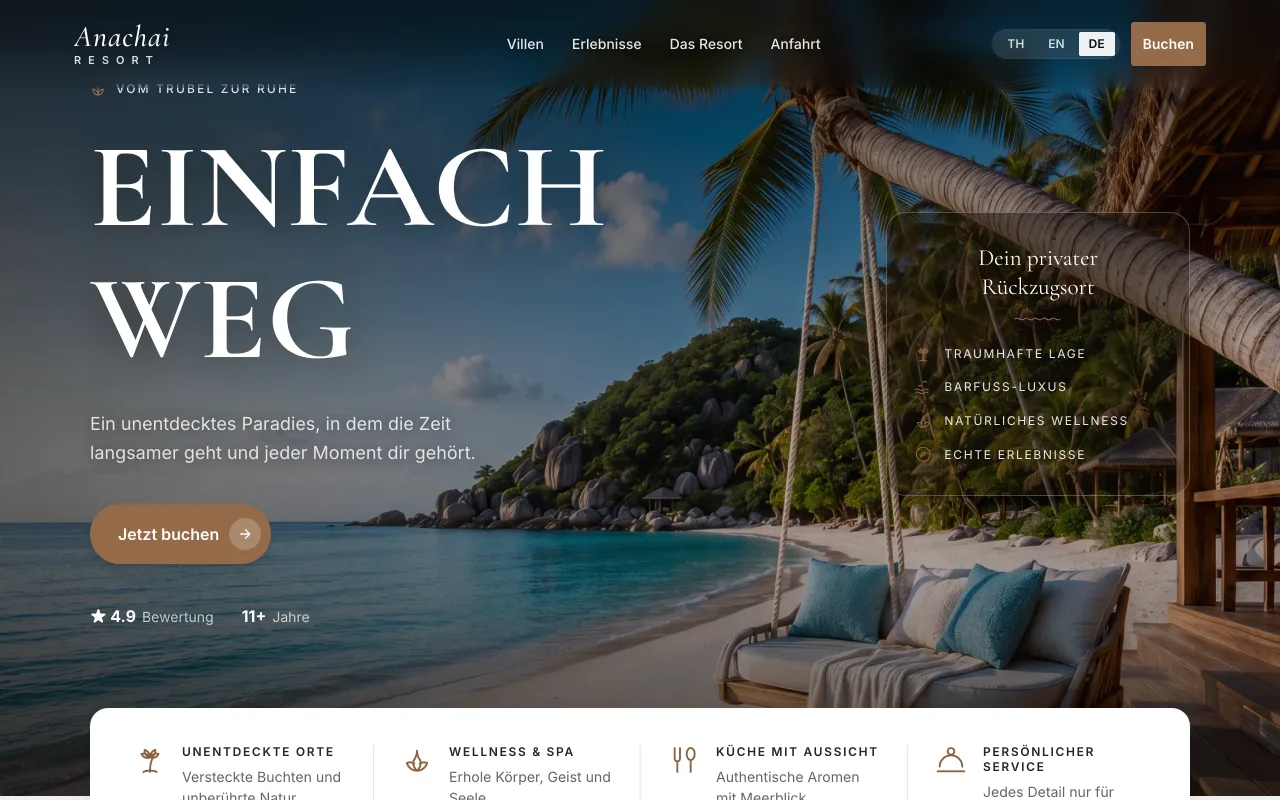 Hotel und Villen
