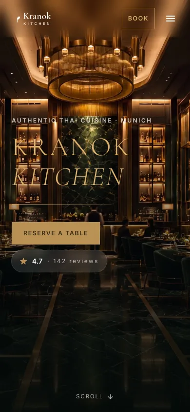 Kranok Kitchen · Authentic Thai Restaurant